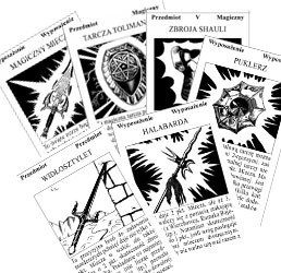 Magiczny Miecz - Dodatkowe karty (Shadowrunner)
